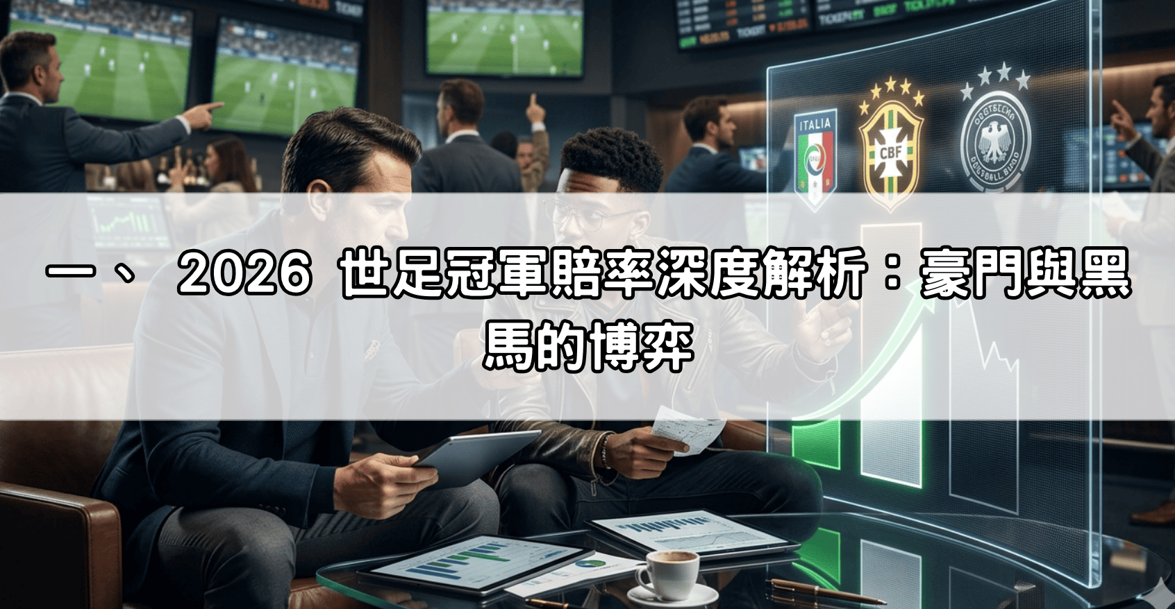 一、 2026 世足冠軍賠率深度解析:豪門與黑馬的博弈